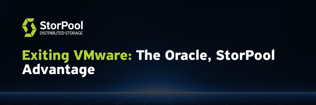 vmware exit with storpool and oracle virtualization