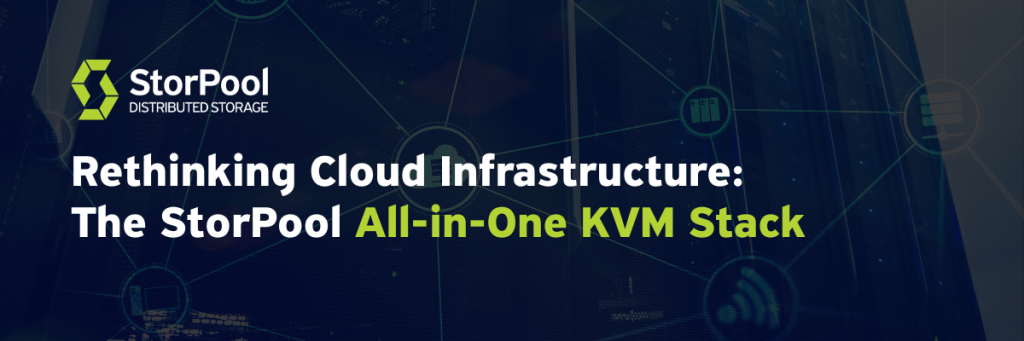 cloud infrastructure and all in one kvm stack graph